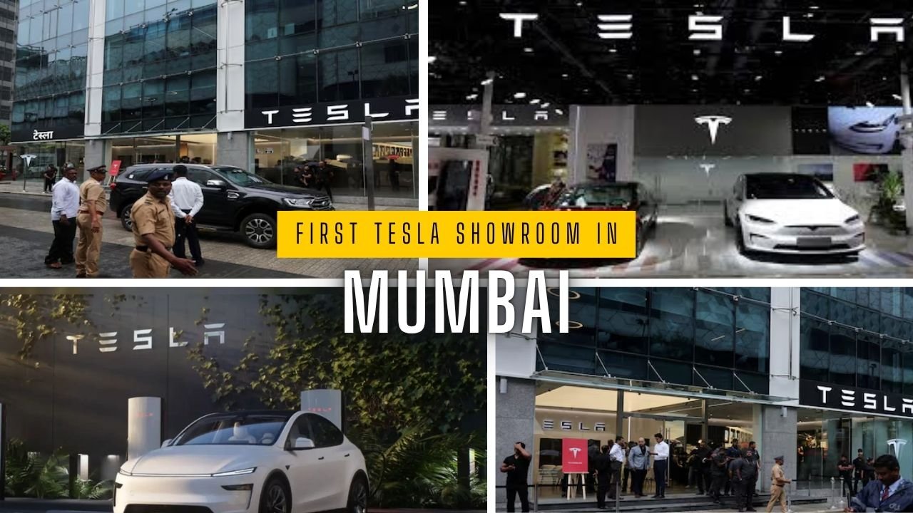 AUOTMOBILES // टेस्ला की मुंबई में एंट्री, भारत में इलेक्ट्रिक कार क्रांति की शुरुआत!