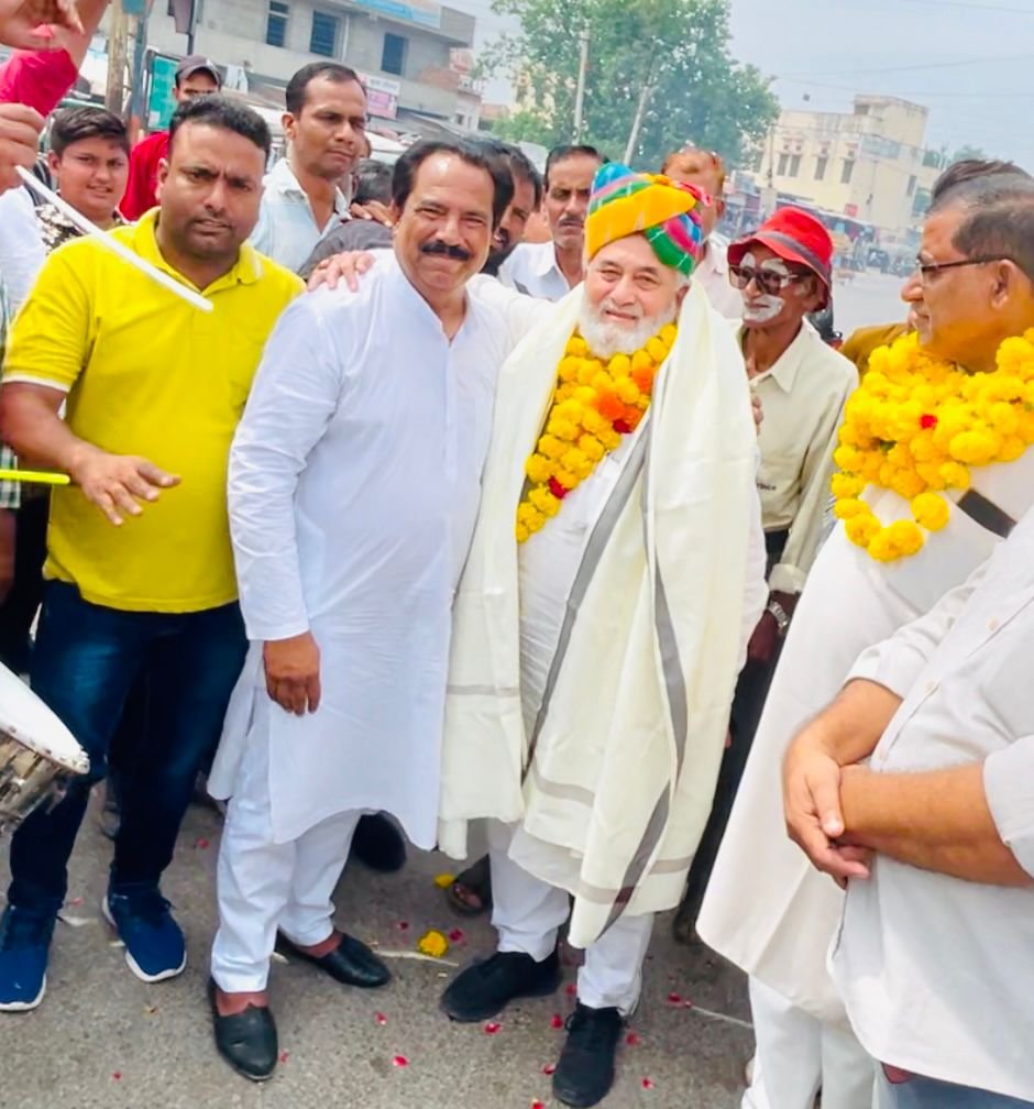 TONK// कांग्रेस अल्पसंख्यक विभाग के जिला प्रभारी अब्दुल हमीद खोखर का भव्य स्वागत