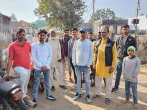 #bharatpur# bhusavar seश्री राष्ट्रीय क्षत्रिय युवा एकता भारत ने आरंभ किया क्षत्रिय जोड़ों जनसंपर्क अभियान*